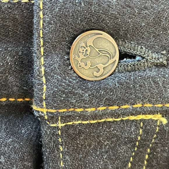 Tanuki AM6651T 15oz "AMAGUMO" Tapered Selvedge Denim - 33x34 - Picture 11 of 11